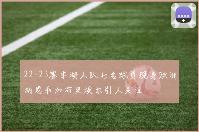 22-23赛季湖人队七名球员现身欧洲纳恩和加布里埃尔引人关注
